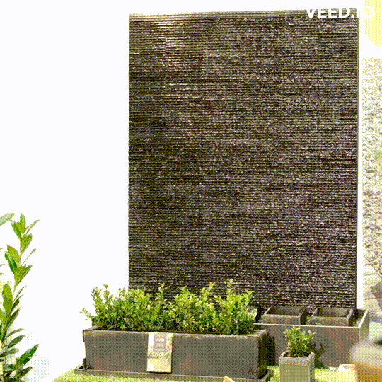 Mur d'eau intérieur en granite