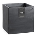 CLIMAQUA Planter Extérieur CUBI 40 Anthracite