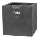 CLIMAQUA Planter Extérieur CUBI 30 anthracite