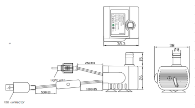 CLIMAQUA Accessories PUMP MINI PRO USB