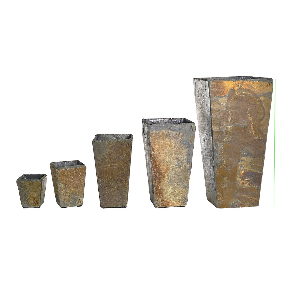 CLIMAQUA Planter Intérieur STILO 21 Rusty