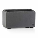 CLIMAQUA Planter Intérieur JARDI 21 Anthracite