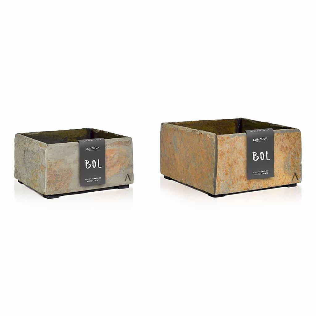 CLIMAQUA Planter Intérieur BOL 17 Rusty