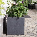 CLIMAQUA Planter Extérieur RECTO 60 Anthracite