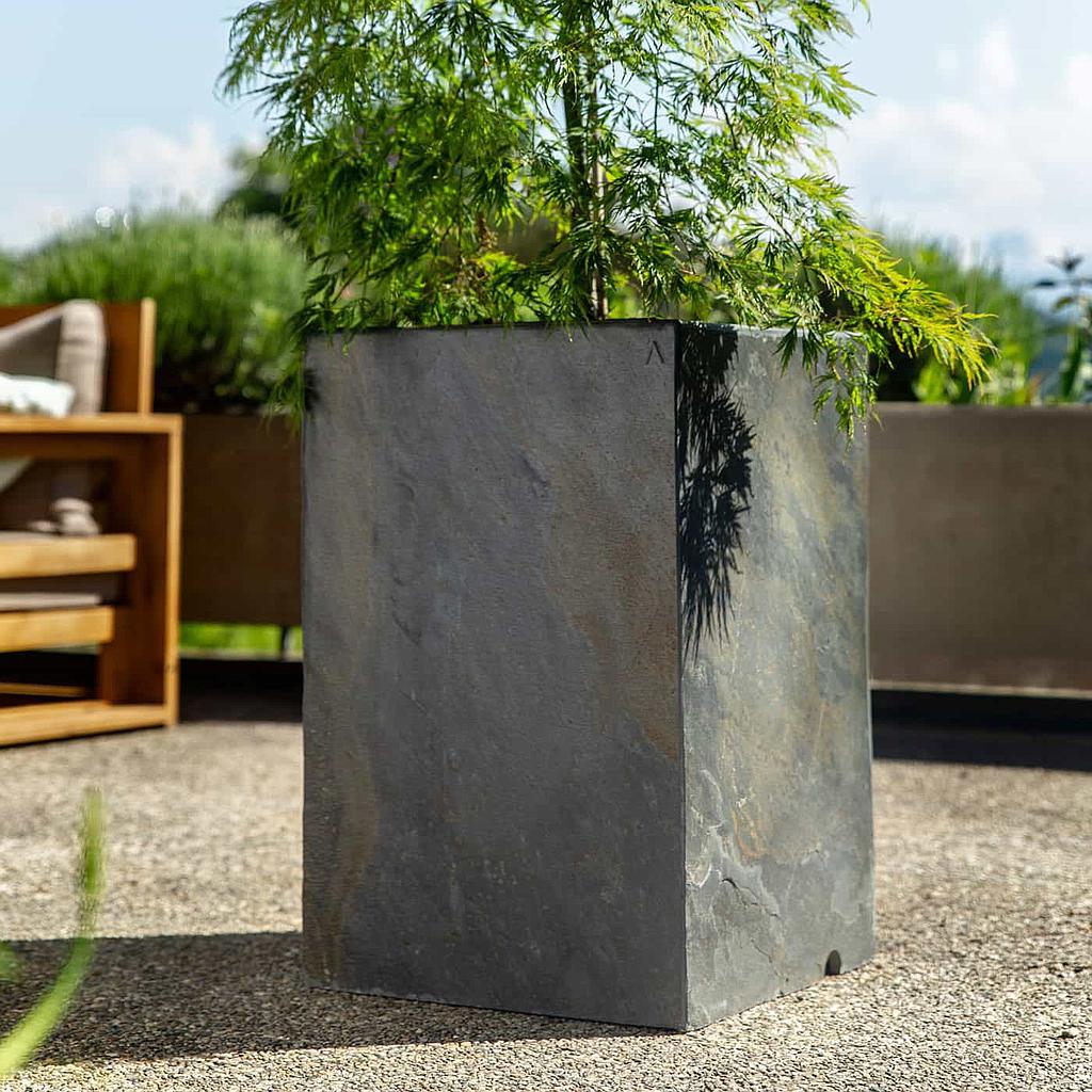 CLIMAQUA Planter Extérieur PYLO 60 anthracite