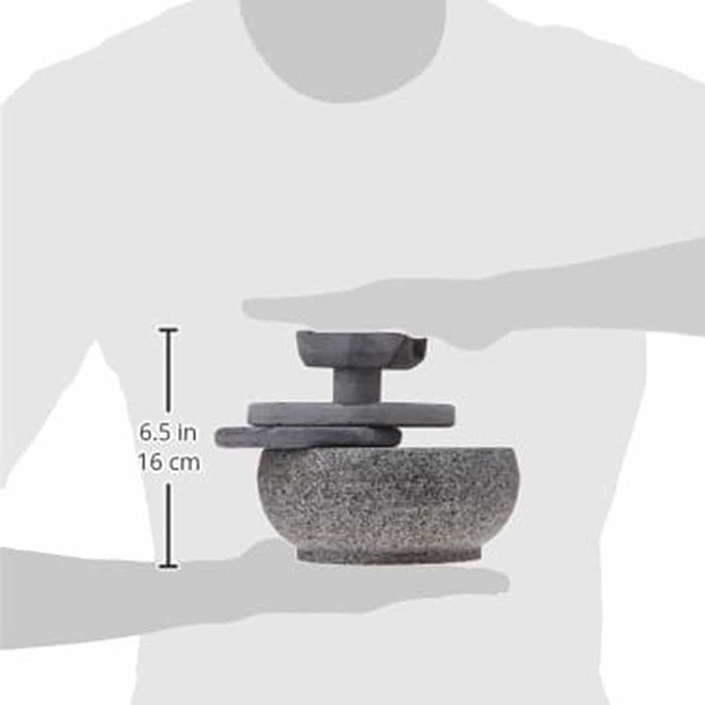 Fontaine d'intérieur anthracite en pierre naturelle CHI USB de CLIMAQUA