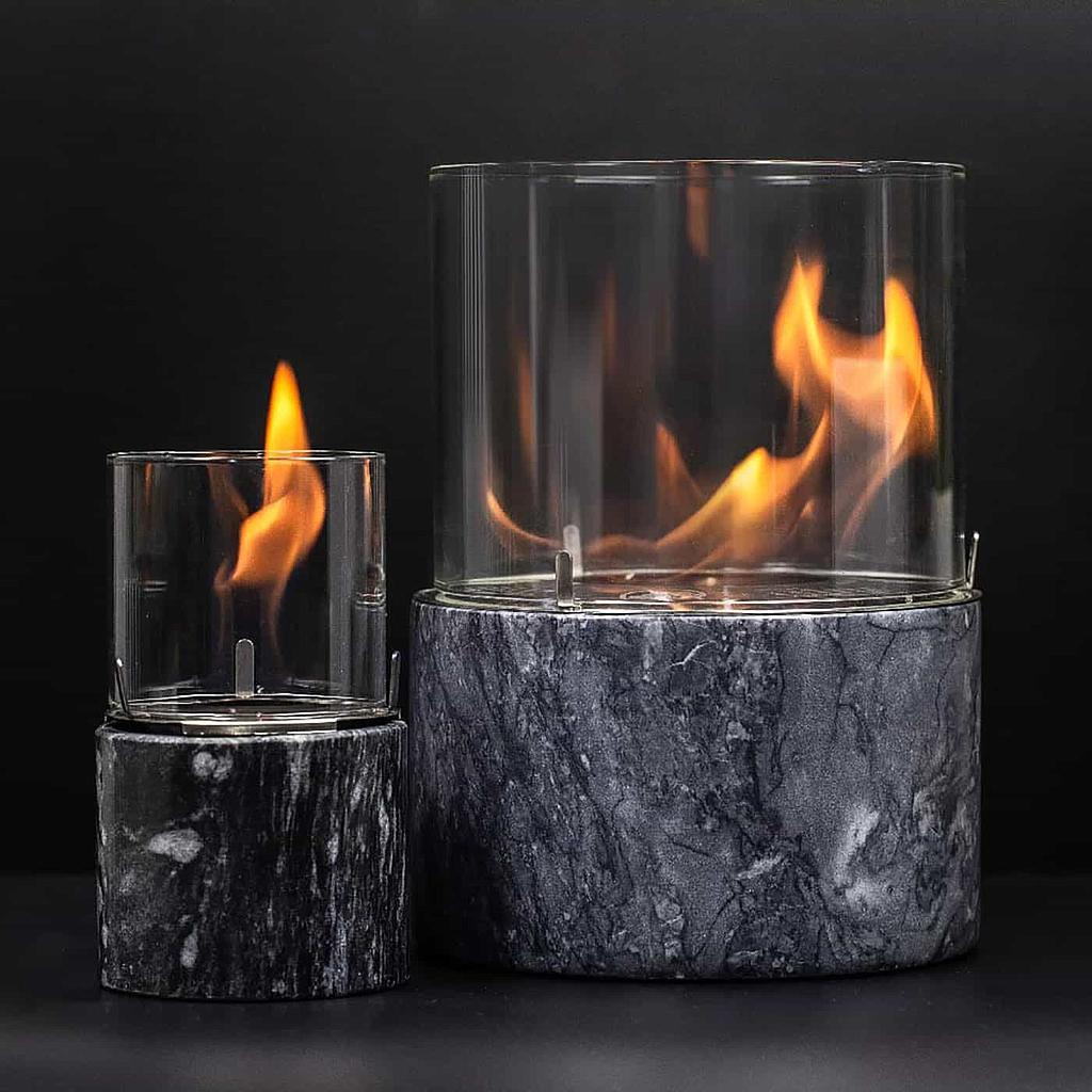 CLIMAQUA Flames Lounge PINO M marbre noir