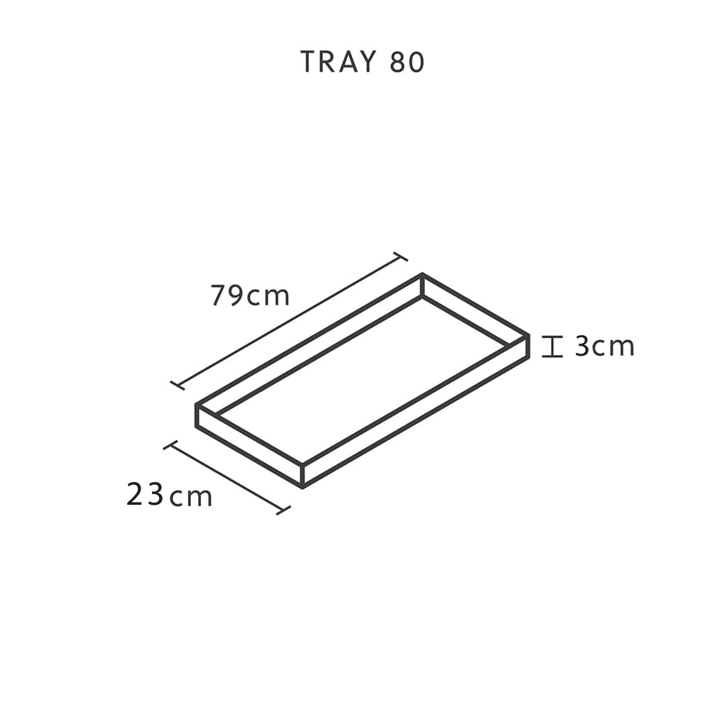 CLIMAQUA Planters TRAY 80 saucer