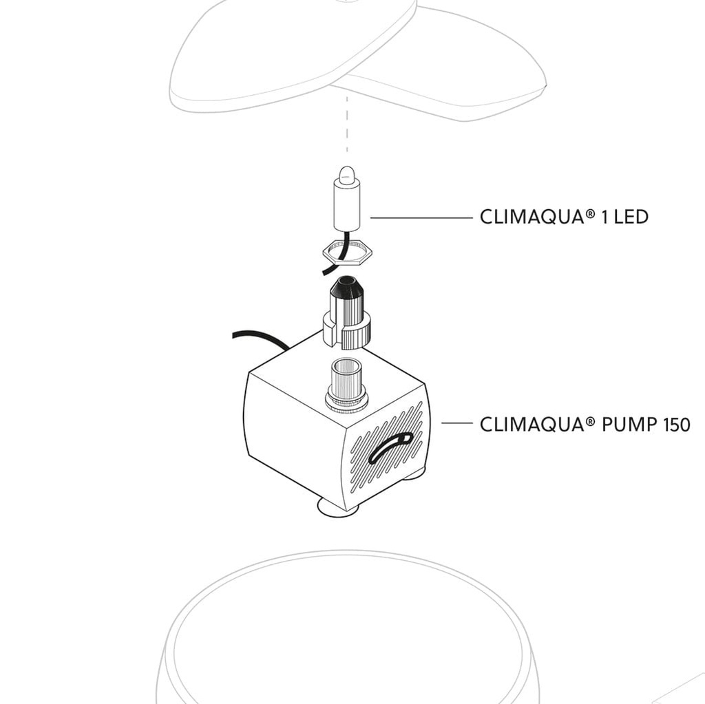 CLIMAQUA Accessories 1LED lumière sous-marine