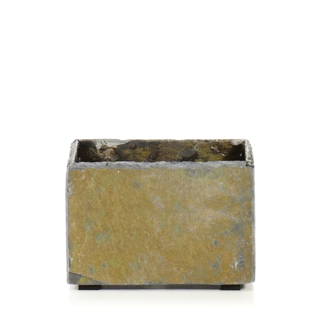 Cache-pot rectangulaire Rusty BOL 19+ de CLIMAQUA