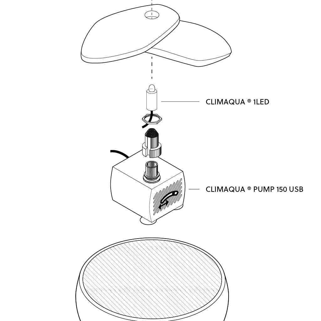 CLIMAQUA Accessories PUMP 150 USB