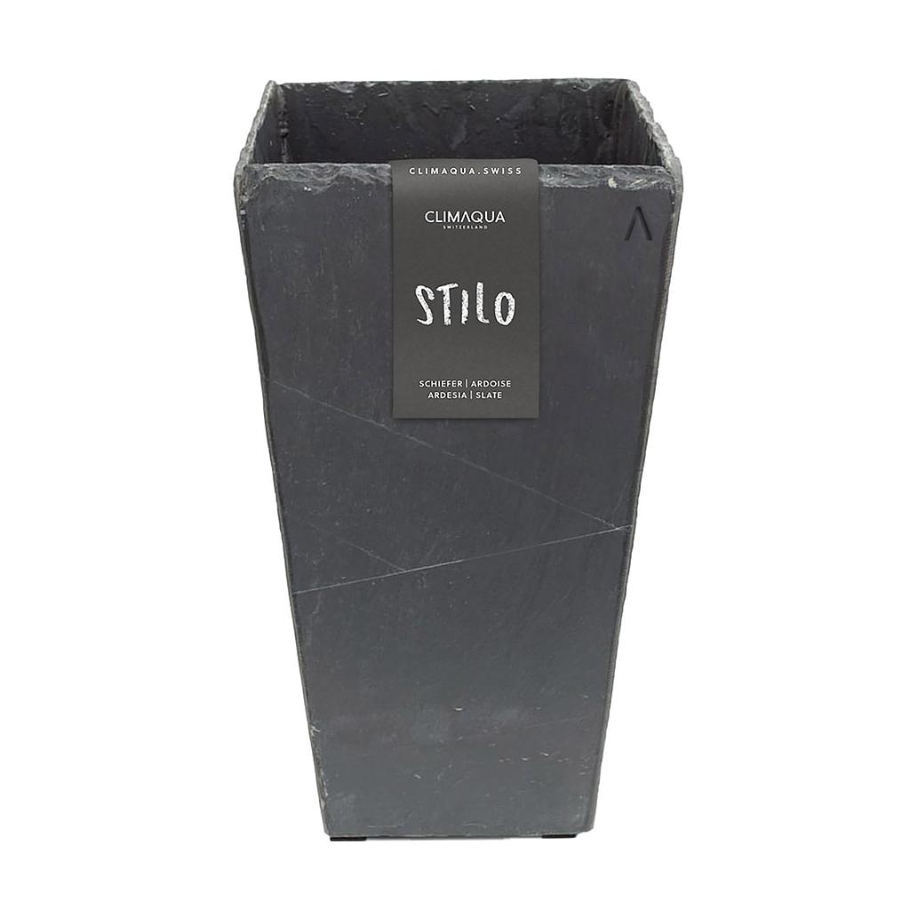 CLIMAQUA Planter Intérieur STILO 21 anthracite