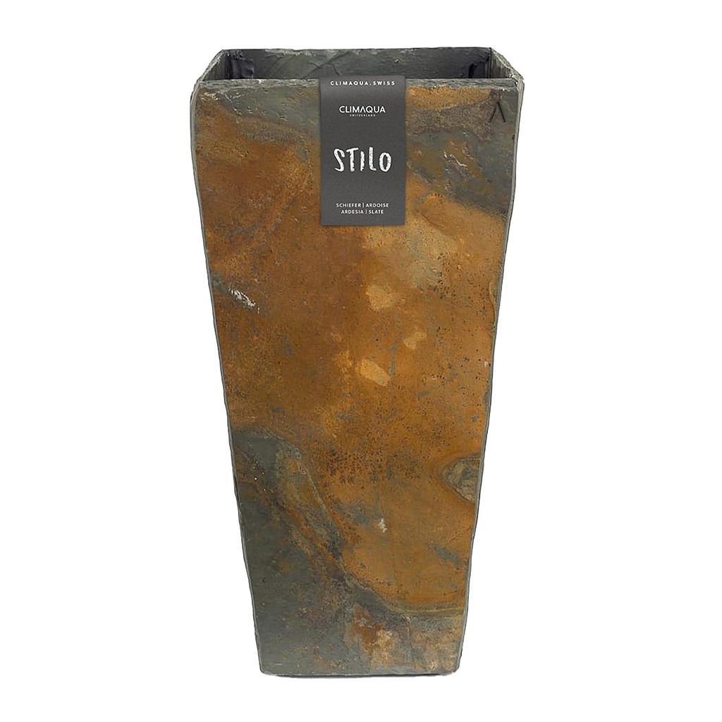 CLIMAQUA Planter Intérieur STILO 31 rusty