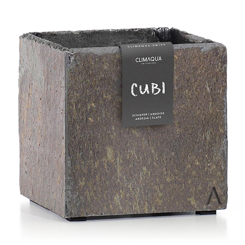 CLIMAQUA Planter Intérieur CUBI 21 Rusty